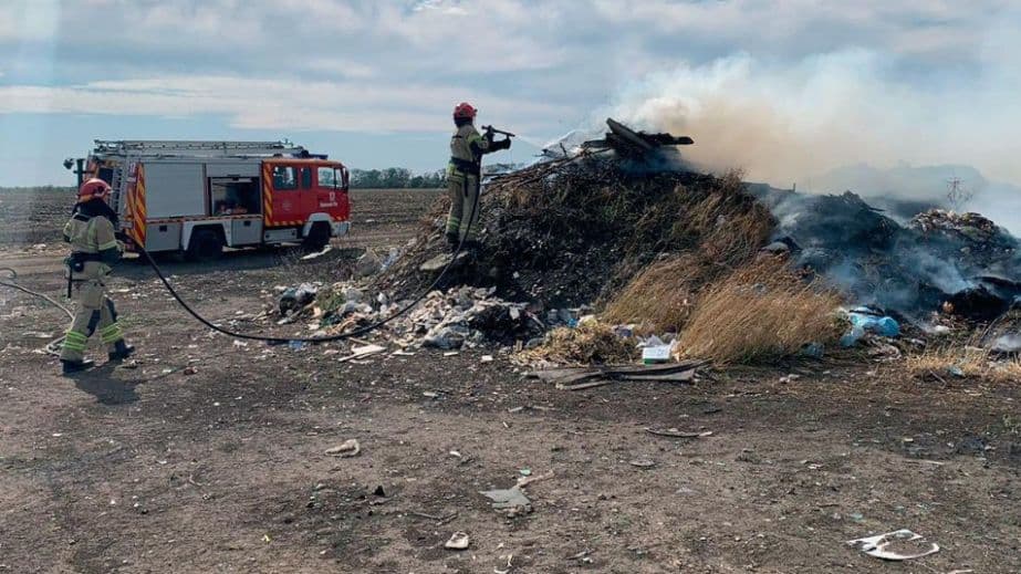 За сутки пожарные ликвидировали почти полсотни пожаров на Днепропетровщине