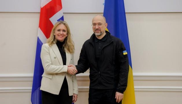 Shmyhal and the Icelandic Foreign Minister discussed the confiscation of frozen Russian assets.