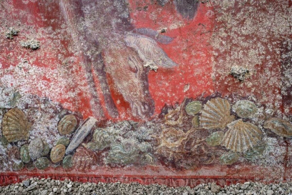 Деталь одной из фресок, обнаруженных в Помпеях / © Archaeological Park of Pompeii