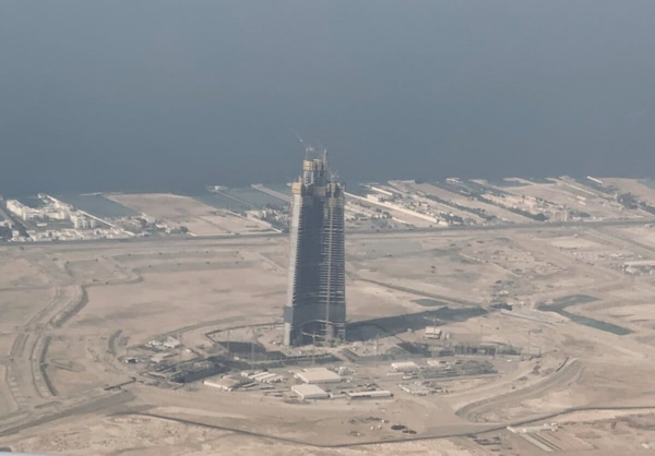 Строительная площадка Jeddah Tower / © JEC