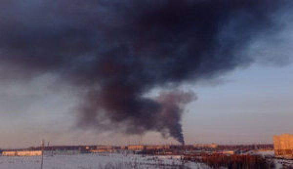 У Рязані дрони атакували нафтозавод, почалася пожежа. ВIДЕО