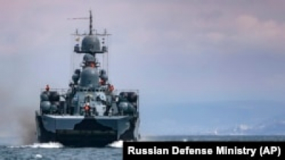 ВМС: один російський корабель чергує в Чорному морі